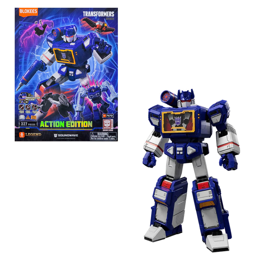 TRANSFORMERS ACTION EDITION 03 SOUNDWAVE BLOKEES TRANSFORMERS ACTION EDITION 03 SOUNDWAVE BLOKEES